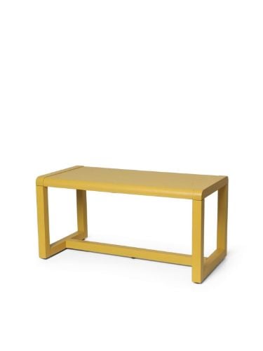 Ferm Living Little Architect Bench 30x62 cm - Yellow