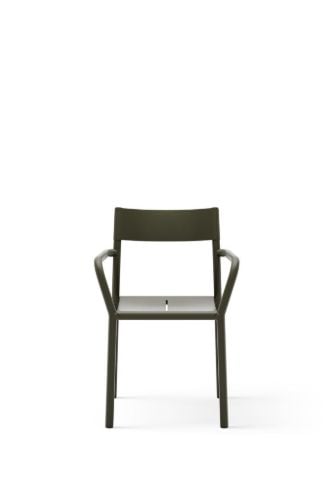 New Works May Armchair Outdoor SH: 45 cm - Dark Green