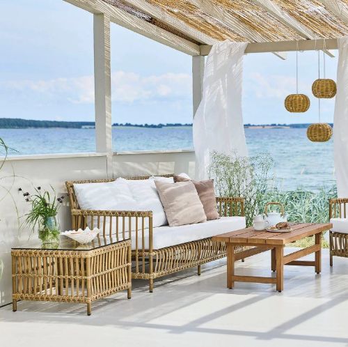 Sika-Design Caroline Exterior Beistelltisch 60x60 cm - Antik