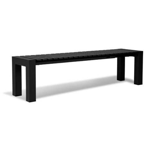 Mindo 111 Bench Extension Small 139x42x46 cm - Dark Grey