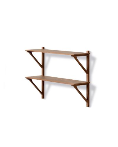 Fredericia Furniture BM29 Børge Mogensen Regal B: 78 cm – Lackiertes Walnussholz