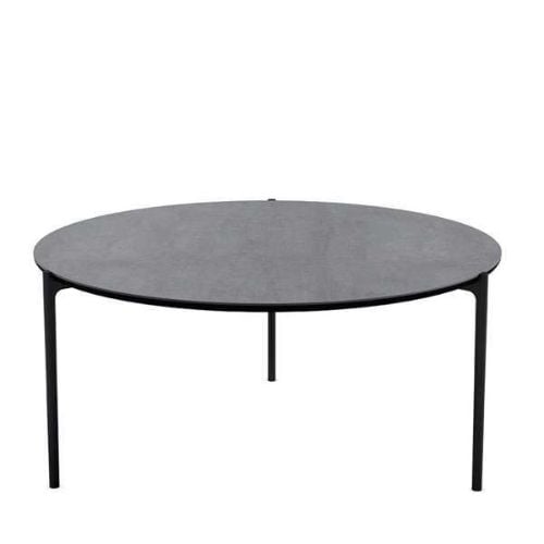 Eva Solo Savoye Sofabord Høj H: 42 cm Ø: 90 cm Keramisk Top - Grå