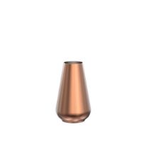 Bild von FROST LIVING Rondo Vase 90 Ø: 9,2 cm – Gebürstetes Kupfer