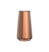 Bild von FROST LIVING Rondo Vase 130 Ø: 13 cm - Gebürstetes Kupfer