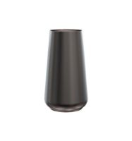 Bild von FROST LIVING Rondo Vase 130 Ø: 13 cm - Schwarz gebürstet