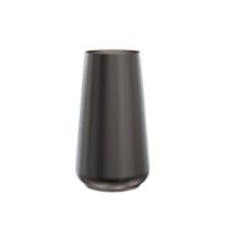 Bild von FROST LIVING Rondo Vase 130 Ø: 13 cm - Schwarz gebürstet