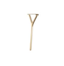 Bild von FROST WISHBONE Tischbein 8005 H: 28,6 cm – Gebürstetes Gold