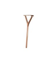 Bild von FROST WISHBONE Tischbein 8005 H: 28,6 cm – Gebürstetes Kupfer