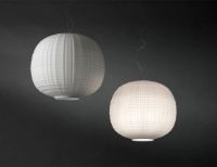 Bild von Foscarini Tartan Pendelleuchte Ø: 40 cm LED - Weiß