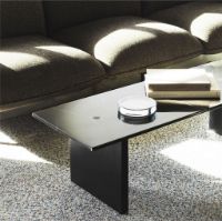 Bild von Normann Copenhagen Massiver Couchtisch 38,5 x 130 cm – Schwarzer Marmor/Schwarze Esche