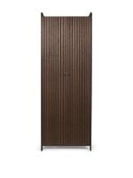 Bild von Ferm Living Sil Schrank hoch H: 200 cm – Eiche dunkel gebeizt