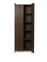 Bild von Ferm Living Sil Schrank hoch H: 200 cm – Eiche dunkel gebeizt