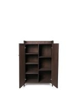 Bild von Ferm Living Sil Schrank niedrig H: 110 cm – Eiche dunkel gebeizt