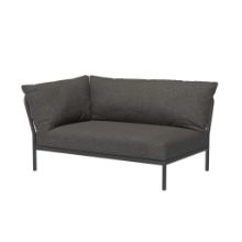 Bild von HOUE Level 2 Eck-Loungesofa links 139 x 92,5 cm – Dunkelgrau