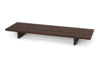 Bild von Ferm Living Tategu Tabletttisch L: 70 cm - Dunkelbraun