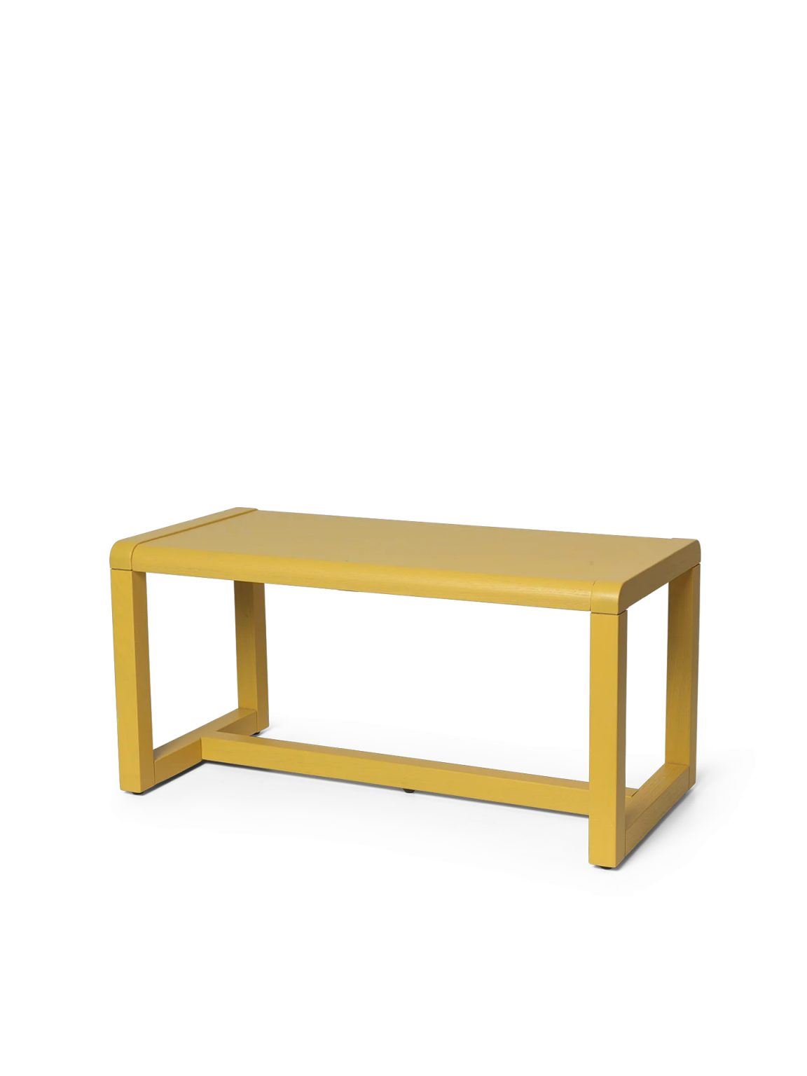 Bild von Ferm Living Little Architect Bench 30x62 cm - Gelb