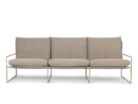 Bild von Ferm Living Desert 3-Sitzer L: 233 cm Dolce – Kaschmir/Dunkler Sand