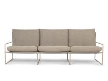 Bild von Ferm Living Desert 3-Sitzer L: 233 cm Dolce – Kaschmir/Dunkler Sand