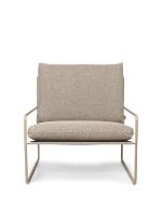 Bild von Ferm Living Desert 1-Sitzer SH: 30 cm Dolce - Kaschmir/Dunkler Sand