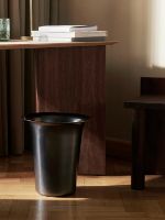 Bild von Ferm Living Spun Alu Korb Hoch H: 37,5 cm - Schwarz