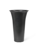 Bild von Ferm Living Spun Alu Vase H: 41,9 cm - Schwarz