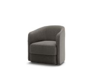 Bild von New Works Covent Loungechair Narrow SH: 42 cm – Dark Taupe 10