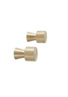 Bild von OYOY Pin Hook Knob 2 Stk. Ø: 2,5 cm - Messing