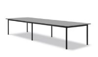 Bild von Fredericia Furniture 665E Plan Tisch Modular 100x380 cm - Sortierung Nanolaminat/Sort