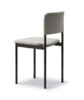 Bild von Fredericia Furniture 3414 Plan Vollpolsterstuhl SH: 45 cm – Safire 008/Schwarz