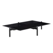 Bild von Wendelbo Notch Couchtisch, rechteckig, groß, 90 x 140 cm – Schwarz