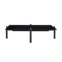 Bild von Wendelbo Notch Couchtisch, rechteckig, groß, 90 x 140 cm – Schwarz