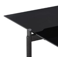 Bild von Wendelbo Notch Couchtisch, rechteckig, groß, 90 x 140 cm – Schwarz