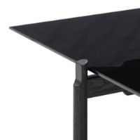 Bild von Wendelbo Notch Couchtisch, quadratisch, groß, 110 x 110 cm – Schwarz