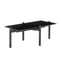 Bild von Wendelbo Notch Couchtisch Rechteckig Mittel 55x100 cm - Schwarz