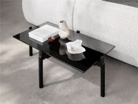 Bild von Wendelbo Notch Couchtisch Rechteckig Mittel 55x100 cm - Schwarz