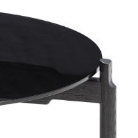 Bild von Wendelbo Notch Couchtisch Rund Mittel Ø: 90 cm - Schwarz