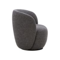 Bild von Wendelbo Ovata Lounge Chair Klein mit Drehgelenk, SH: 44 cm – Bosa 12