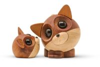 Bild von FableWood Der große Fuchs Mikkel Pick-Me-Up H: 9 cm – Holz OUTLET