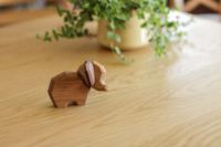 Bild von FableWood Kleiner Elefant 8x11 cm - Eiche OUTLET