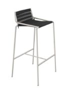 Bild von Thorup Copenhagen Noel Barstuhl SH: 77 cm - Stahl/Schwarz