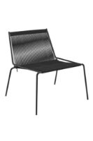 Bild von Thorup Copenhagen Noel Lounge Chair SH: 43 cm - Stahl/Schwarz