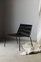 Bild von Thorup Copenhagen Noel Lounge Chair SH: 43 cm - Stahl/Schwarz