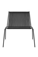Bild von Thorup Copenhagen Noel Lounge Chair SH: 43 cm - Stahl/Schwarz