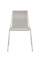 Bild von Thorup Copenhagen Noel Wollstuhl SH: 46 cm – Stahl/Grau