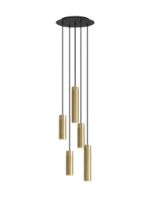 Bild von Thorup Copenhagen Patrone Pendelleuchte Cluster 5-flammig Ø: 33 cm – Messing