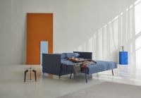 Bild von Innovation Living Luoma Schlafsofa 302 L: 150 cm – Blau