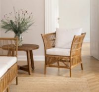 Bild von Sika-Design Aksel Teak Couchtisch Ø: 75 cm - Natur