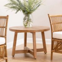 Bild von Sika-Design Aksel Teak Couchtisch Ø: 75 cm - Natur