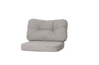 Bild von Cane-line Outdoor Ocean Large Loungesessel Hyndesæt - Hellbraun/Wove