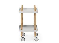 Bild von Normann Copenhagen Block Rolltisch H: 64 cm - Hellgrau